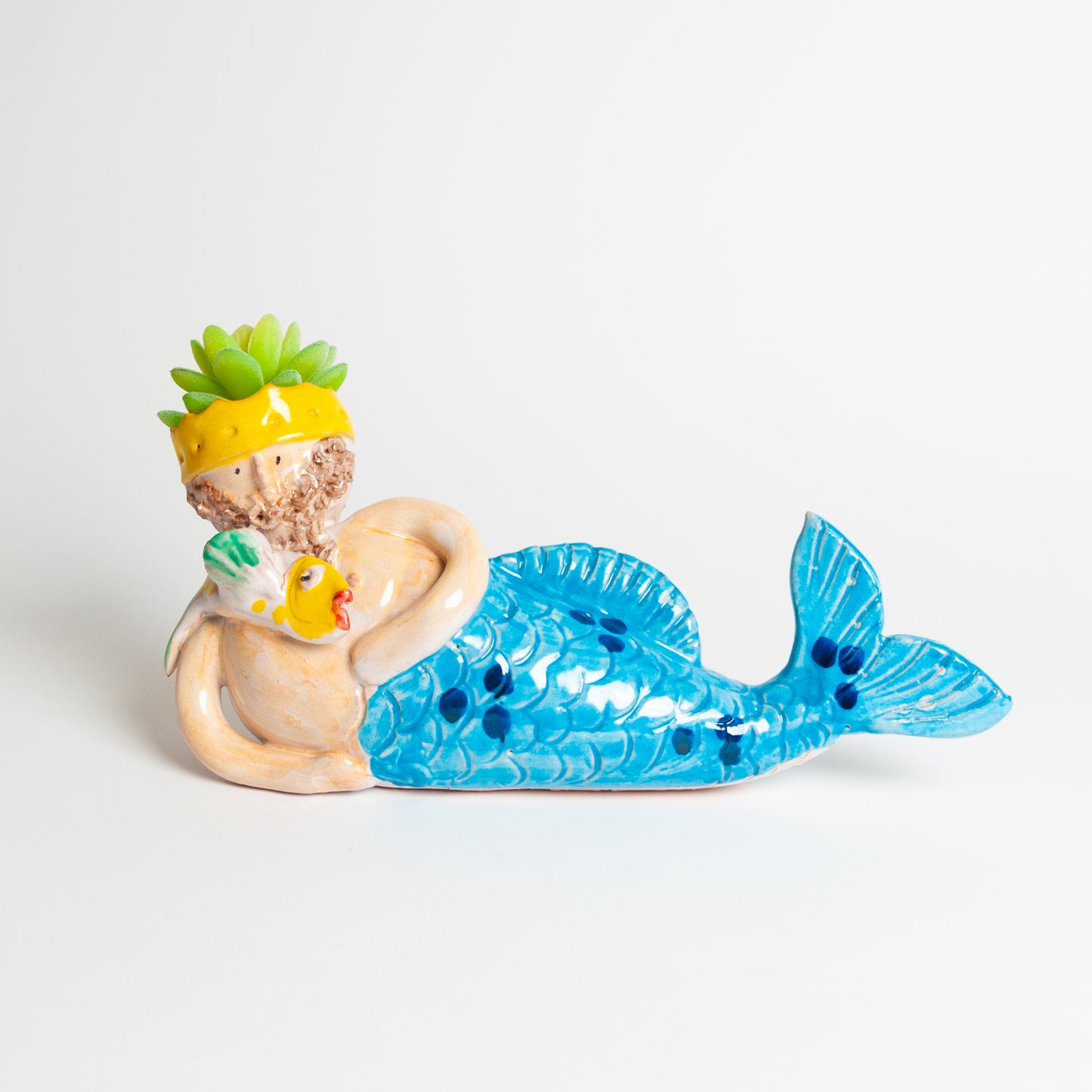 Light blue/pois mermaid