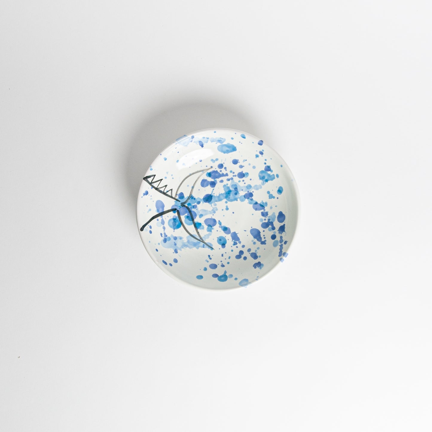 Blue/cotto casette deep dish