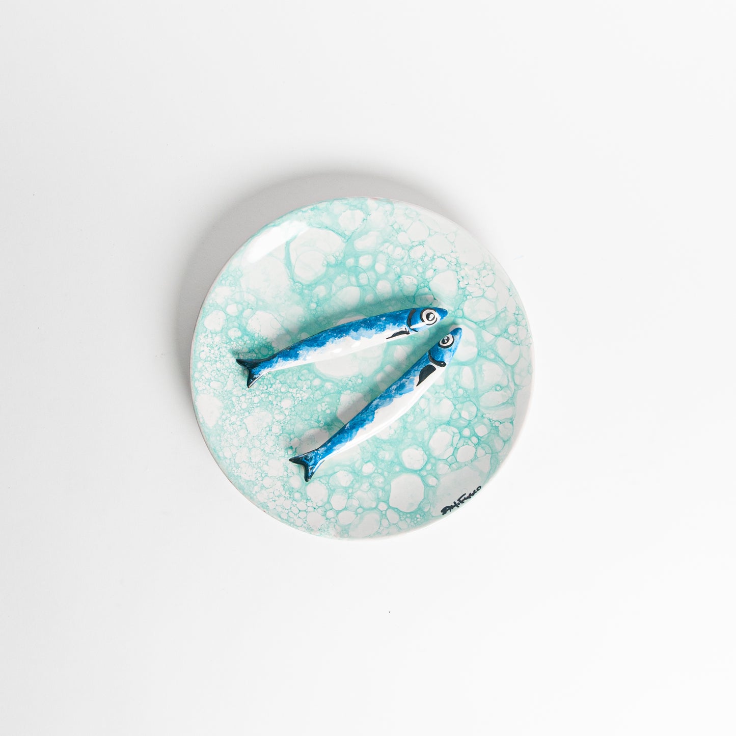 Mermaid hat wall dish