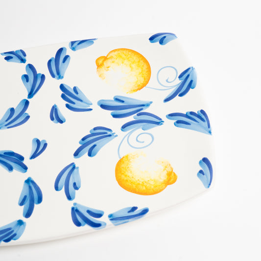 Piatto sushi decoro limone 1