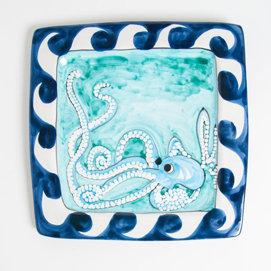 Octopus square tray
