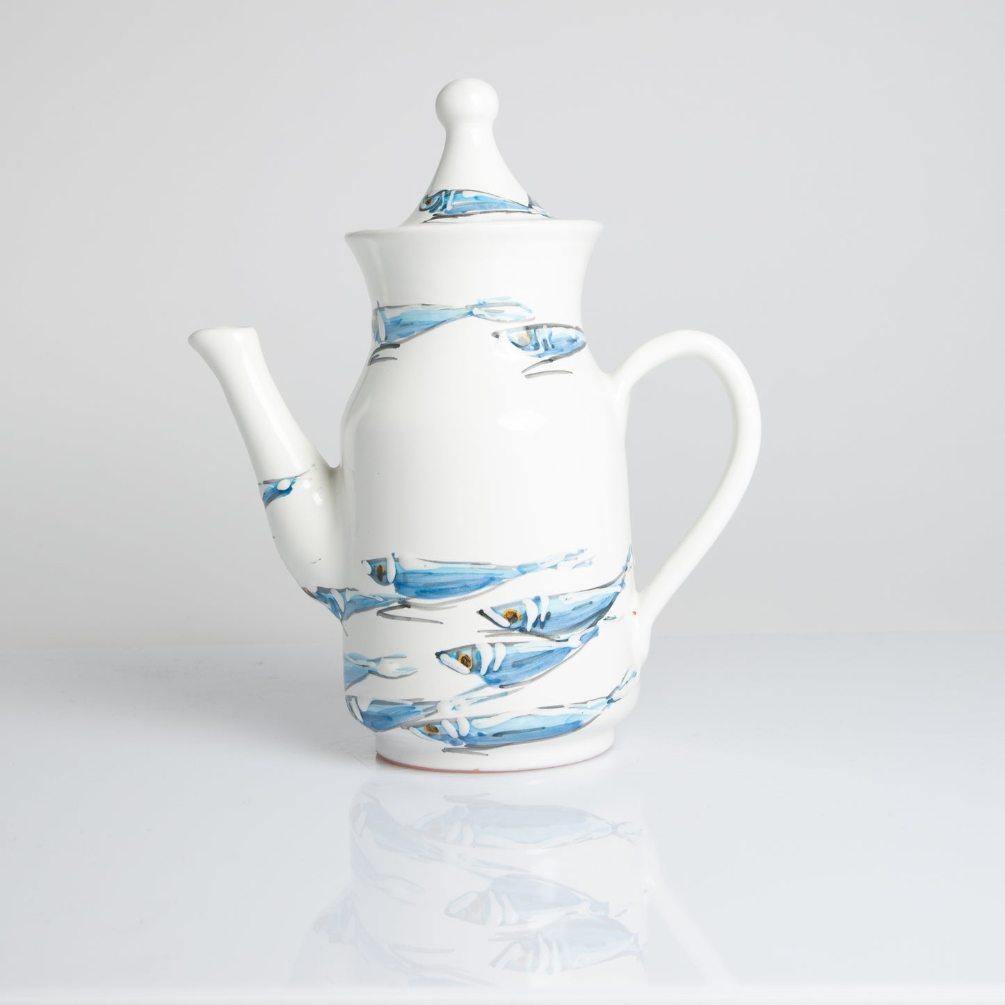 Anchovies teapot